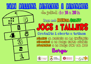 Cartell a les tardes juga al carrer2016