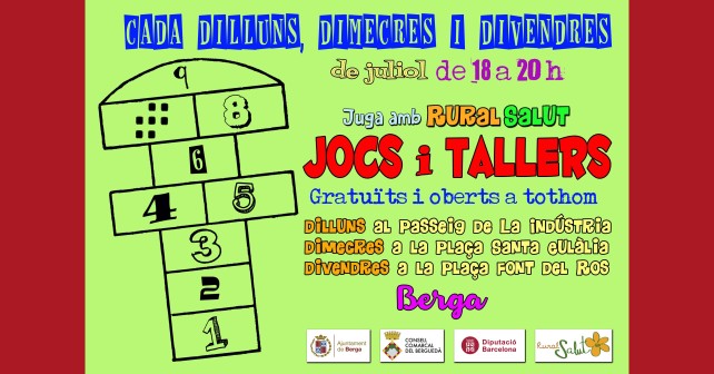 Cartell a les tardes juga al carrer2016 b