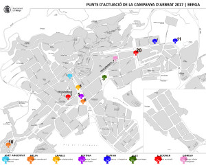 Punts actuació Campanya Arbrat 2017