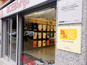 Façana ACEB centre col.laborador ACTIC