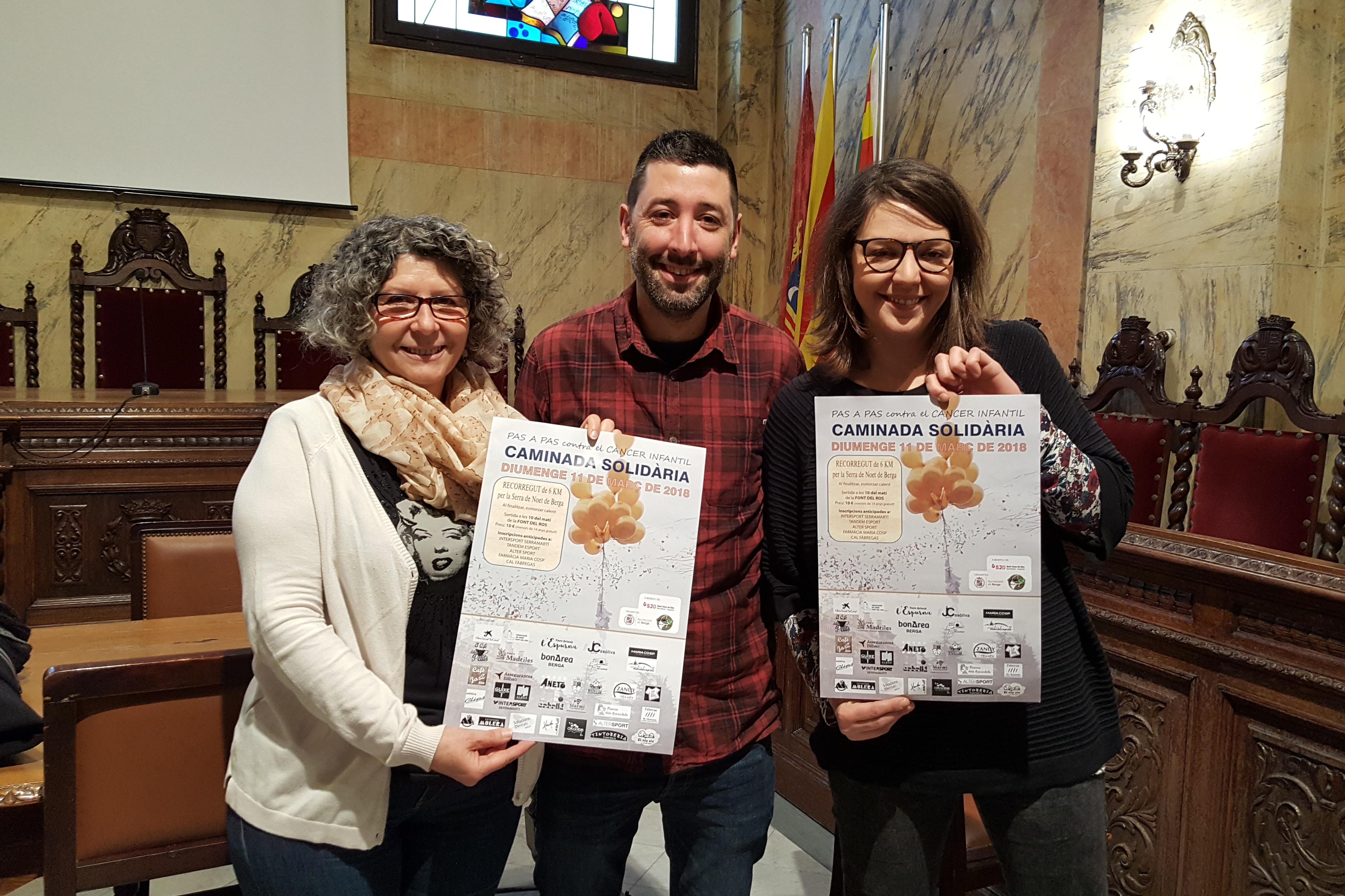 Roda de premsa caminada solidària 2018