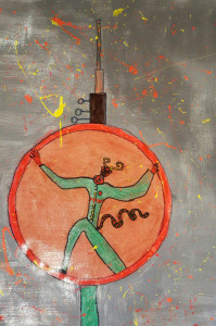 Sortint de la maça (Patum Infantil)