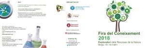 Triptic Fira del Coneixement 2018-2