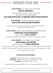 Festes Font del Ros 2018- Programa-11