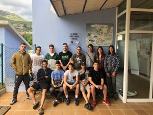 Grup de joves participants del curs de socorrisme