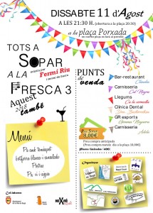 Sopar a la fresca BAGÀ