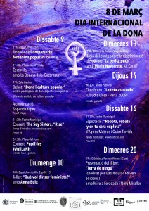 Actes 8 de març 2019