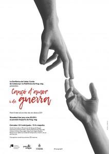 Cartell Cançó d'amor i de guerra xarxes
