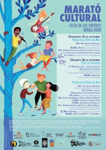 Cartell - Marató Cultural Berga 2020