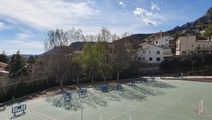 Arbrat de l'escola de Sant Joan