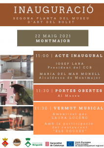 Cartell Inauguració Museu Bolet