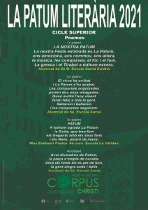 La Patum literària 2021-3