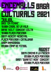 encenalls culturals Bagà