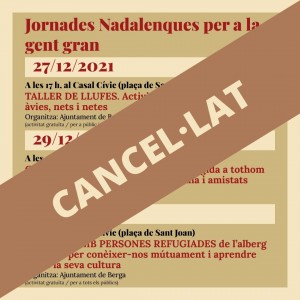 Jornades nadalenques Gent Gran - CANCEL·LADES