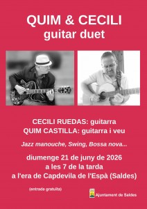 20260620 concert Quim and Cecili