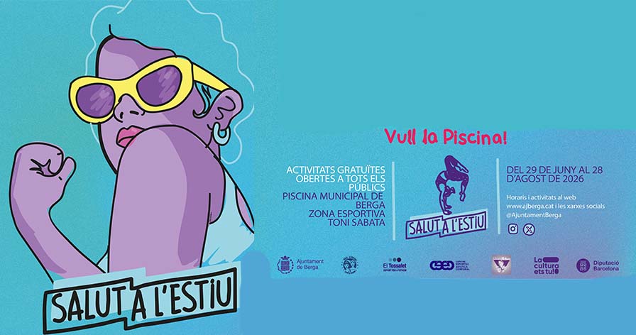 Berga promou la salut i l’activitat física amb propostes lúdiques i esportives durant l’estiu PORTsaluestiub