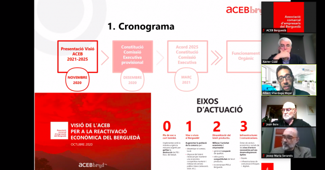 Foto 1a reunió Comissió executiva VisióACEB