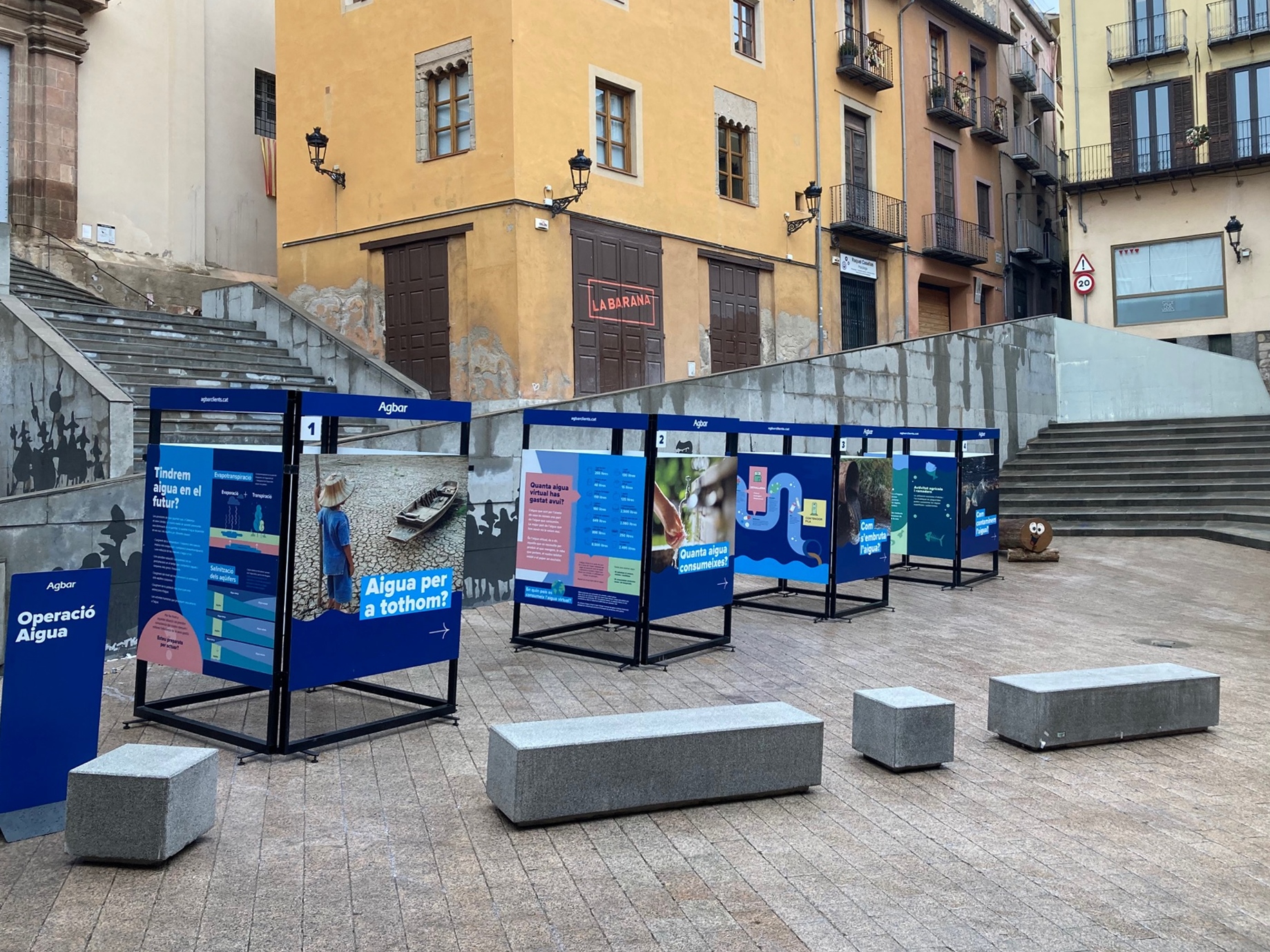 AGBAR - Berga exposició Operació Aigua1